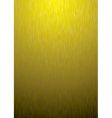 gold metal background vector image vector image