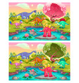 spot differences vector image vector image
