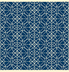 Abstract seamless pattern in linear design Vector Image