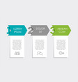 infographic design template with place for your vector image