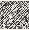 seamless trendy pattern monochrome organic vector image vector image