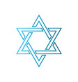 star david icon vector image