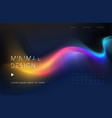 moving colorful abstract background dynamic neon vector image