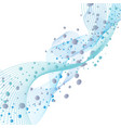 water lines concept design vector image