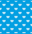 koala pattern seamless blue vector image