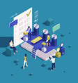 digital government vote concept vector image