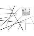 random chaotic lines abstract geometric pattern vector image
