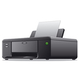 printer icon vector image vector image