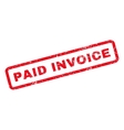 Paid Invoice Rubber Stamp Royalty Free Vector Image