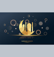 ramadan kareem greeting card background vector image