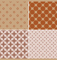 seamless patterns vector image