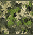 texture military camouflage seamless pattern vector image vector image