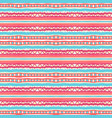 tribal pink and blue pattern vector image
