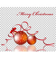 christmas and new year background vector image