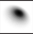 dot pattern halftone dots design vector image