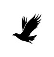 eagle flying icon design template isolated vector image vector image