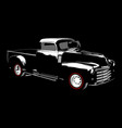 vintage car 34 vector image vector image