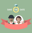 wedding design elements vector image vector image