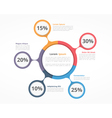 pie chart vector image