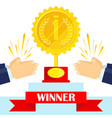 achievement flat concept vector image
