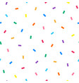 funky simple seamless pattern with colorful vector image