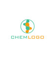 stem sells logo genetic engineering logo vector image vector image