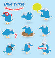birds vector image