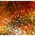 design on gold glittering background eps 10 vector image