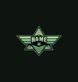 piramide logo symbols image vector image