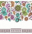 beautiful vintage ornament vector image