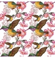 watercolor hand drawn seamless pattern vector image vector image