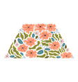 abstract floral pattern spring blossom vector image