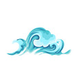 ocean wave vector image vector image