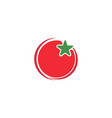 tomato icon logo design vector image