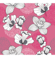 seamless floral pattern vector image vector image