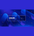 color background design fluid gradient shapes vector image vector image