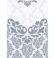 floral invitation card vector image