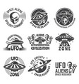 monochrome labels or badges with pictures vector image vector image