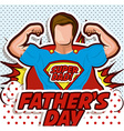 fathers day design vector image