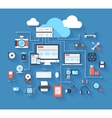 hardware icons vector image