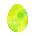 watercolor isolated egg vector image