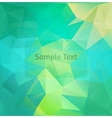 polygon design stylized abstract background vector image
