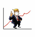 donald trump approval ratings coronavirus crisis vector image