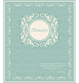 floral card vector image