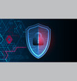 technological abstract background on the topic vector image