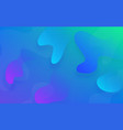 abstract fluid color pattern background vector image vector image
