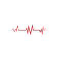 health medical heartbeat pulse vector image vector image