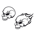 skulls tattoo vector image
