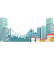 urban city vector image