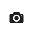 camera icon vector image